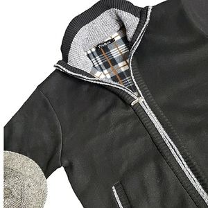 Cashmere Blend Men's Shacket Full Zip Cardigan Luxury Fleece Lined Gorp Lounge L